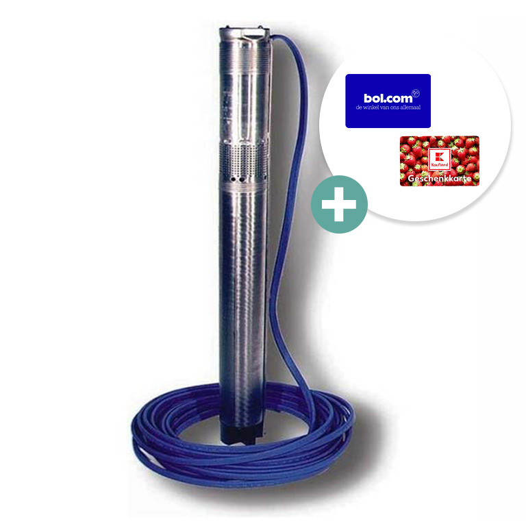 Grundfos SQ 2-55 bronpomp incl. 30 meter kabel