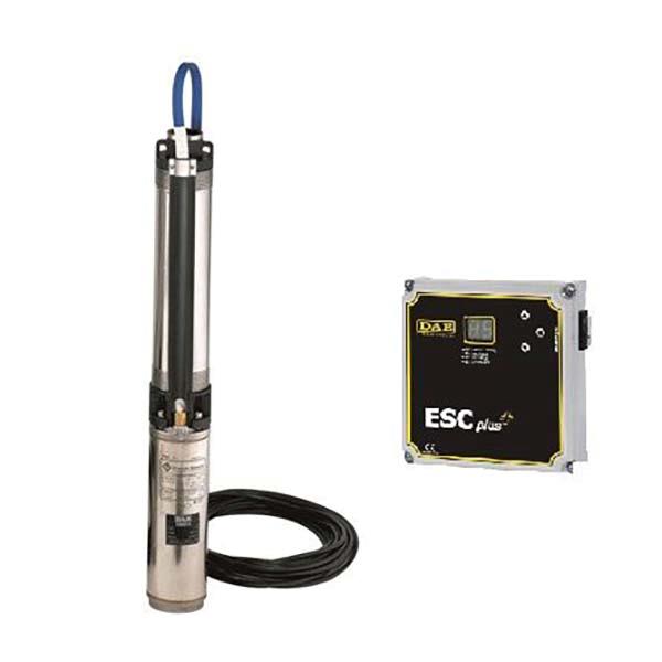 DAB S4 3/9 0,75HP KIT M230/50 4OL  bronpomp set& DAB ESC Plus 3M